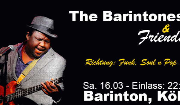 The Barintones & Friends live