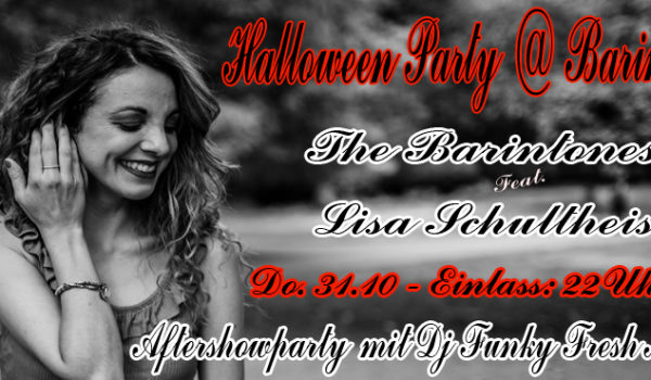 Halloween-Party @ Barinton //The Barintones feat. Lisa Schultheis// Aftershowparty!