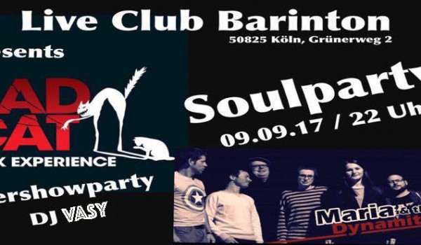 The Bad Cat Funk Experience x Maria & the Dynamites The Bad Cat Funk Experience x Maria & the Dynamites